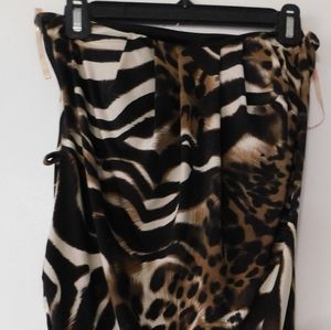 2/$15.00 Leopard print tube top